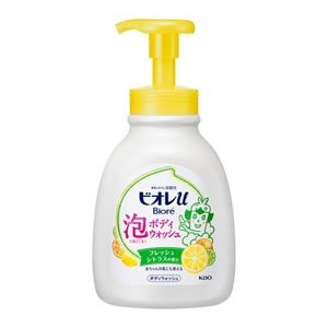 ビオレu泡で出てくるボディウォッシュ　フレッシュシトラスの香り　ポンプ　６００ｍｌ