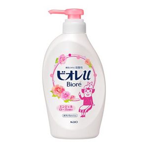 ビオレｕ　エンジェルローズの香り　ポンプ　４８０ｍｌ
