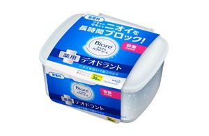 ビオレ　さらさらパウダーシート　薬用デオドラント　無香料　本体